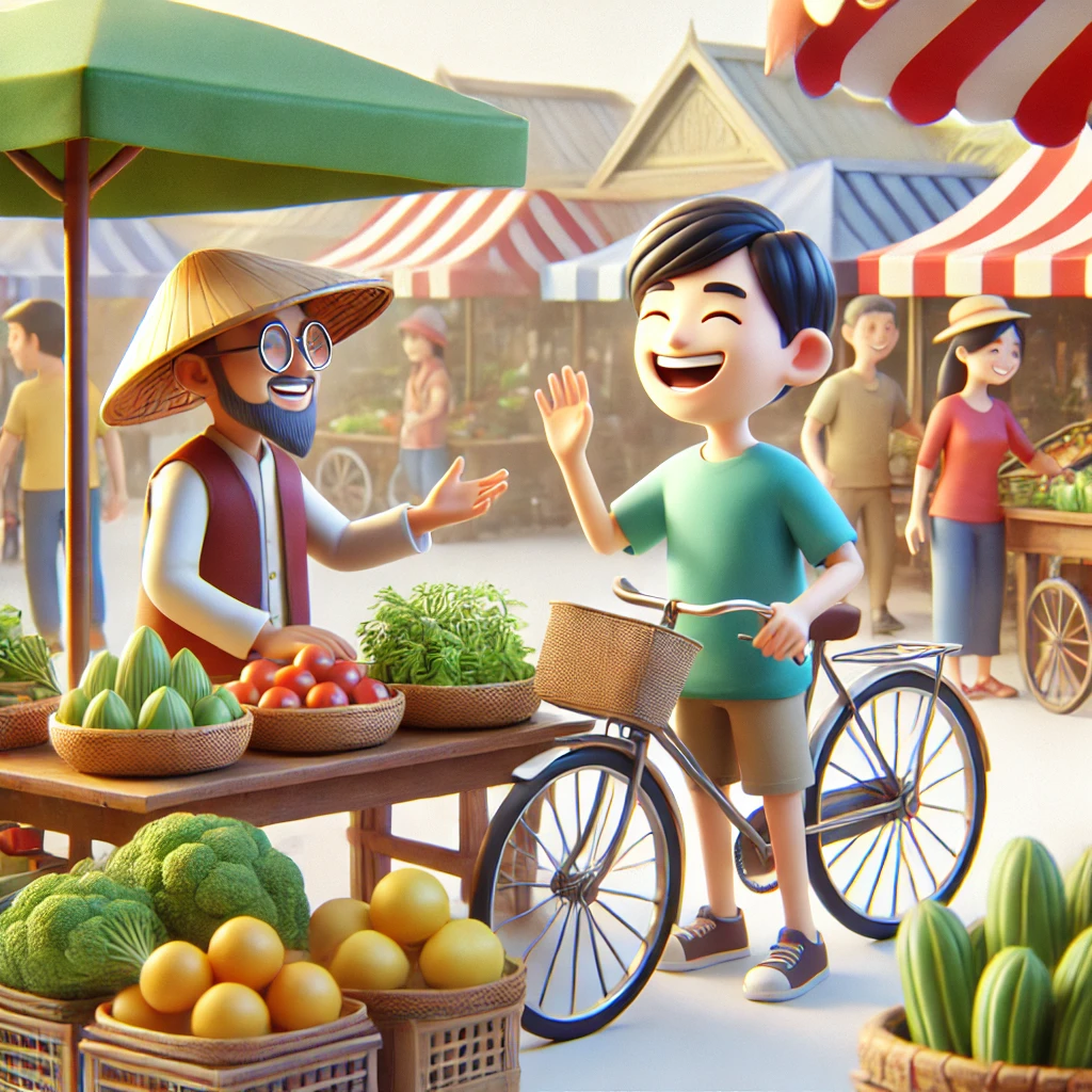 2 mensen die aan het praten zijn